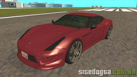 Grotti Carbonizzare do GTA V para GTA San Andreas